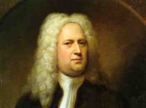George Frideric Handel, the famous composer who once got in a sword fight