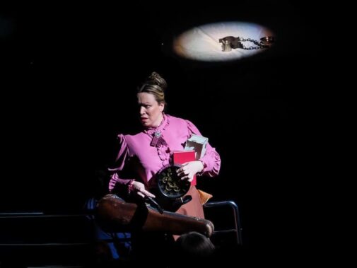 оля Olga Nadezhdina performed Trubetskaya role in opera Russian Women as a part of the Muffled Voices Festival of contemporary opera by women-composers